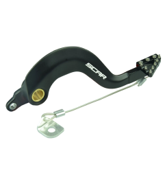 Pédale de frein SCAR pour YAMAHA, FANTIC XEF 250, XXF 250, YZ 250, YZ 250 FX de 2010 à 2025