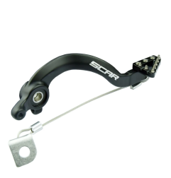 Pédale de frein SCAR pour GAS GAS, HUSQVARNA, KTM, MC 65, TC 65, SX 65 de 2009 à 2026
