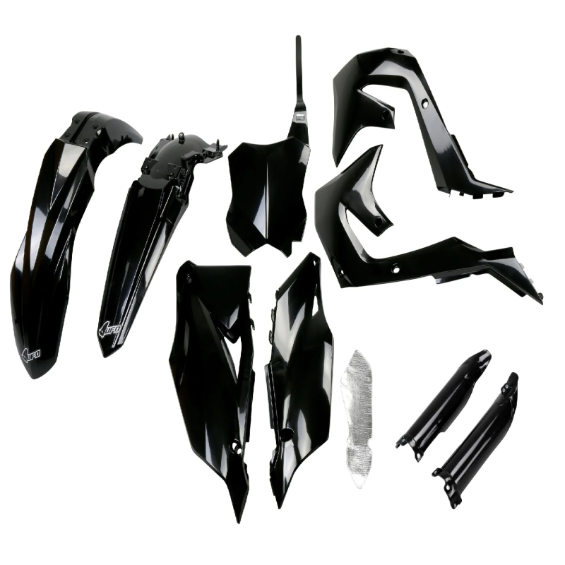 Complete Plastic Replacement Kit UFO for motocross KAWASAKI KX 250, KX 250 X, KX 450, KX 450 F, KX 450 SR, KX 450 X