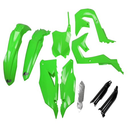 Kit Plastique Complet de Remplacement UFO pour KAWASAKI KX 250, KX 450, KX 450 SR de 2019 à 2024
