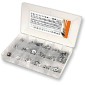 UFO plastic kit bolts for motocross KAWASAKI KX 250 F, KX 450 F UFO plastic kit bolts for motocross KAWASAKI KX 250 F, KX 450 F