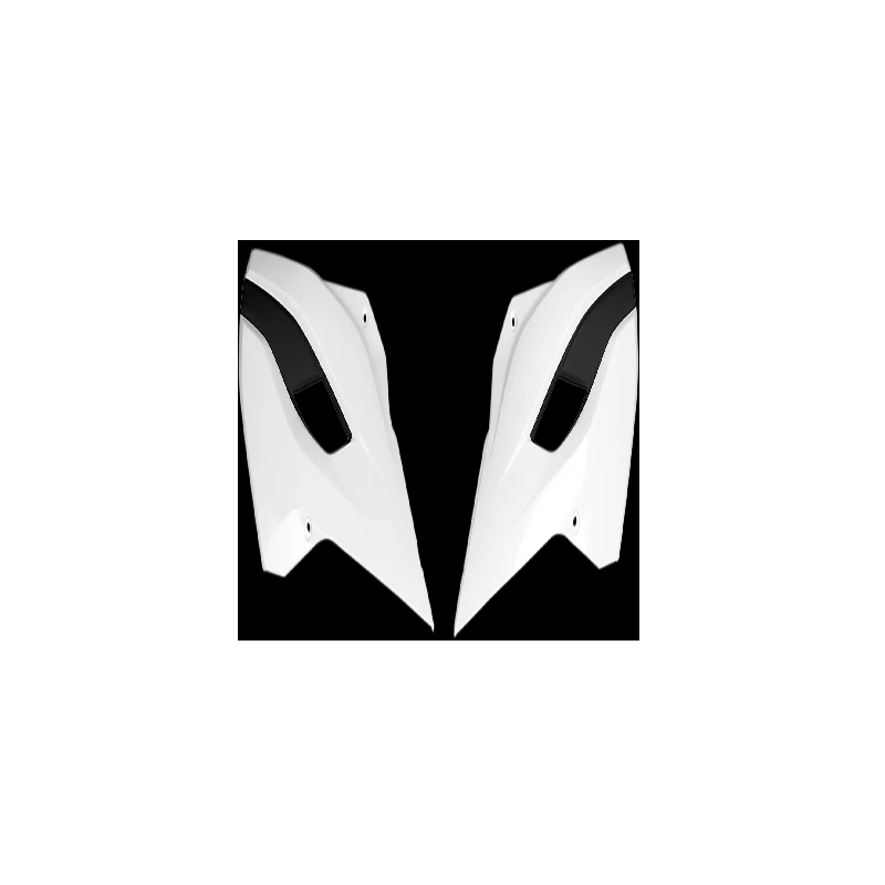 Caches radiateur de rechange UFO pour HUSQVARNA FC 250/350/450, FE 250/350/450/501, TC 125/250, TE 125/250/300 de 2014 à 2016