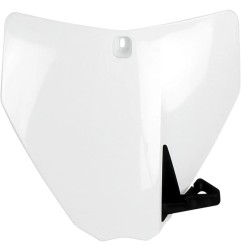 Plaque numéro avant de rechange UFO pour HUSQVARNA FC 350, FC 450, FE 350, FE 450, TC 250, TE 250, TE 300 de 2006 à 2016