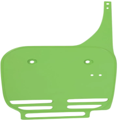 Plaque numéro avant de rechange UFO pour KAWASAKI KX 60 1984 à 2003