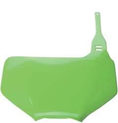 Plaque numéro avant de rechange UFO pour KAWASAKI KX 125, KX 250, KX 450, KX 500 de 2003 à 2008