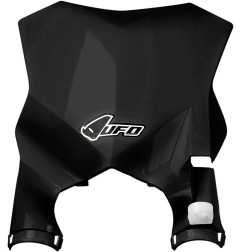 Plaque numéro avec protections de fourche UFO pour KAWASAKI KX 250, KX 450, KX 450 SR de 2017 à 2024