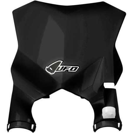 Placa de matrícula con protectores de horquilla « UFO » para KAWASAKI KX 250, KX 450 y KX 450 SR de 2017 a 2024