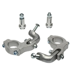 Kit de fixations pour guidons de gros diamètre BARKBUSTERS pour MotoCross