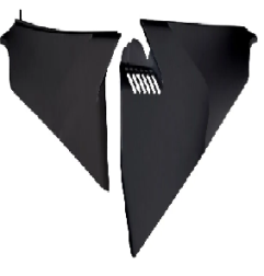 Panneaux Latéraux de Rechange UFO pour HUSQVARNA FC 350, FC 450, FE 350, FE 450, FE 501, TC 250, TE 250, TE 300 de 2019 à 2023