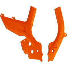 Protections de cadre UFO pour motocross KTM SX-F 250, SX-F 350, SX-F 450 - Ref. KT04098#