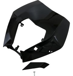 Cache phare en plastique UFO pour KTM EXC 300, EXC 400, EXC 450, EXC 500, EXC 530, EXC-F 250, EXC-F 350 de 2009 à 2013