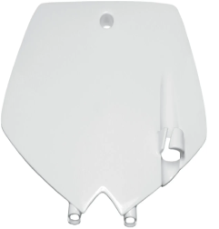 Plaque numéro avant de rechange UFO pour KTM SX 65, XC 65 de 2003 à 2008