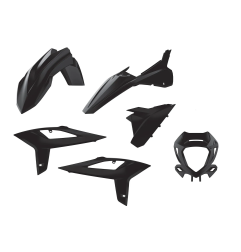 Kit plastique complet POLISPORT pour BETA RR 125 LC CBS, RR 250, RR 300, RR 350 EFI, RR 390 EFI, RR 430 EFI de 2020 à 2022