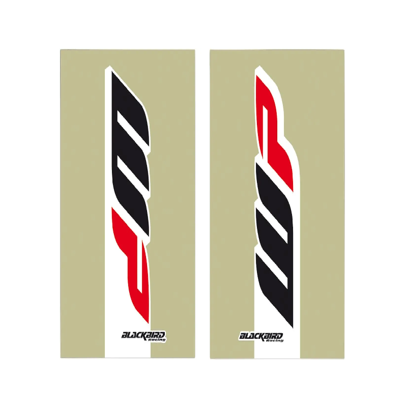 Autocollants de fourche BLACKBIRD RACING pour MotoCross Autocollants de fourche BLACKBIRD RACING pour MotoCross