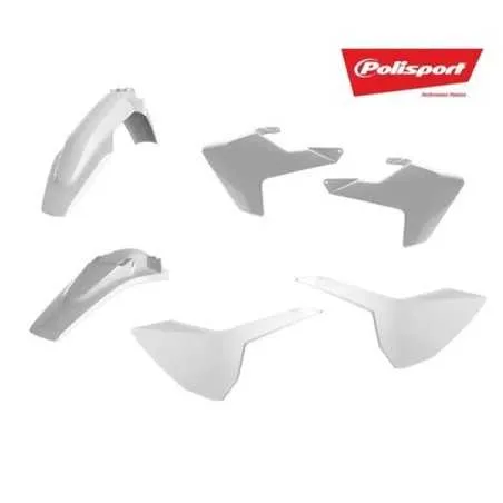 Komplette POLISPORT-Kunststoffsätze für Husqvarna FE 250, FE 350, FE 450, FE 501, TE 150 und TE 250 der Modelljahre 2017 bis 201