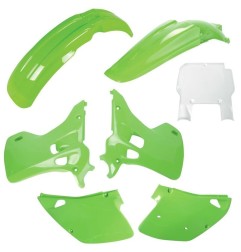 Kit plastique carénage POLISPORT origine pour KAWASAKI KX 125, 250 de 1992