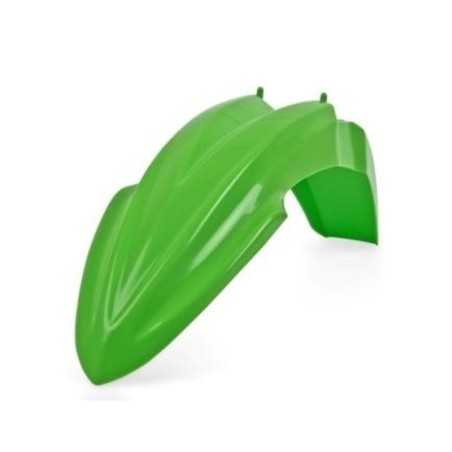 Front mudguard POLISPORT green for KAWASAKI KX 85 from 2014 to 2026