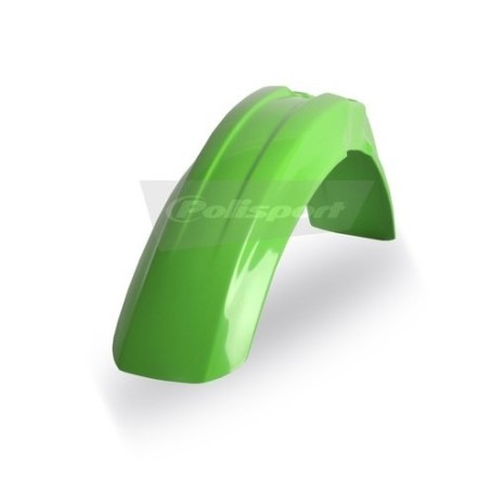 Garde boue avant POLISPORT vert pour KAWASAKI KX, KDX 125, 200, 250, 500 de 1989 à 2006