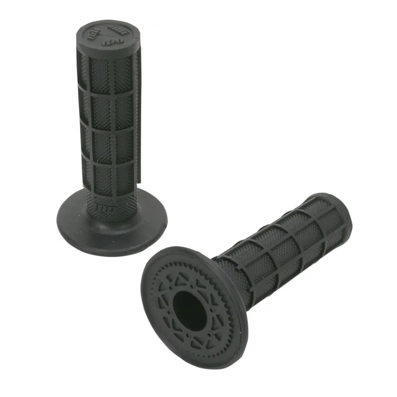 Poignées de motocross simple épaisseur entièrement gaufrées Ruffian ODI pour MotoCross Poignées de motocross simple épaisseur entièrement gaufrées Ruffian ODI pour MotoCross