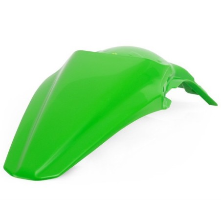 Guardabarros trasero POLISPORT verde para KAWASAKI KXF 250, 450 de 2012 a 2016