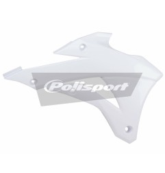 Paneles de radiador POLISPORT blancos para KAWASAKI KX 85 de 2014 a 2026