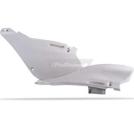 Placas laterales POLISPORT blanco/negro para KAWASAKI KX 125, 250 de 1999 a 2002
