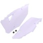 Placas laterales POLISPORT blancas rediseñadas para KAWASAKI KX 125, 250 de 2003 a 2008 Placas laterales POLISPORT blancas rediseñadas para KAWASAKI KX 125, 250 de 2003 a 2008