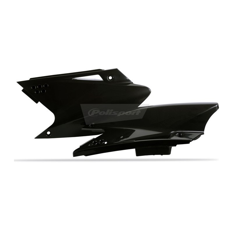 POLISPORT side plates black for KAWASAKI KXF 250 from 2006 to 2008
