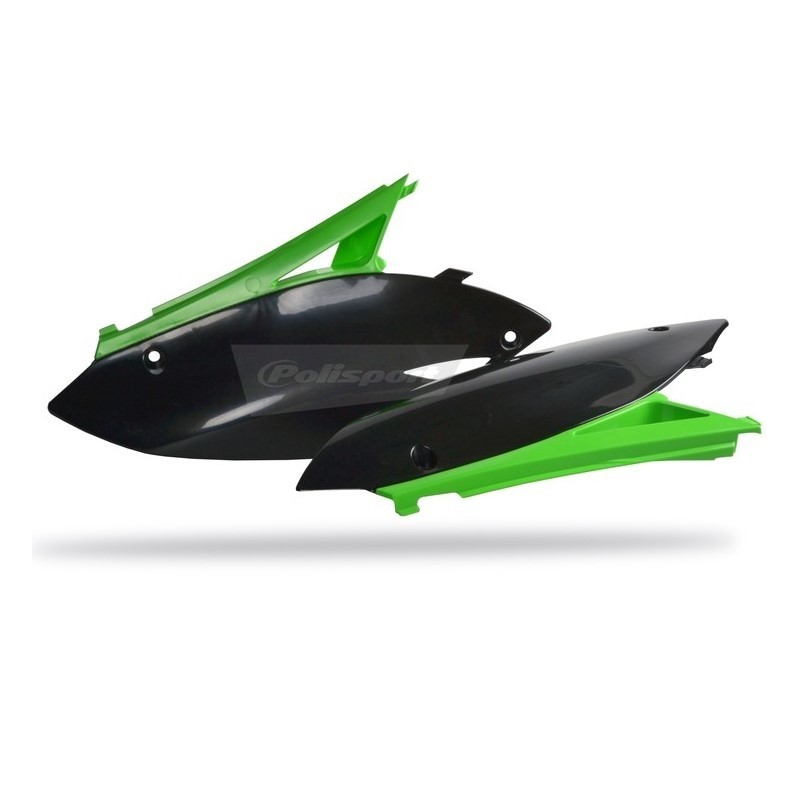 Original POLISPORT side plates for KAWASAKI KXF 250, 450 from 2009 to 2012