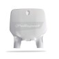 Plaque numéro frontale POLISPORT blanc pour KAWASAKI KX 125, 250 de 1994 à 2002