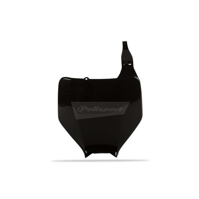 Placa de matrícula POLISPORT negra/blanca para KAWASAKI KX, KXF, SUZUKI RMZ 125, 250, 450 de 2003 a 2008