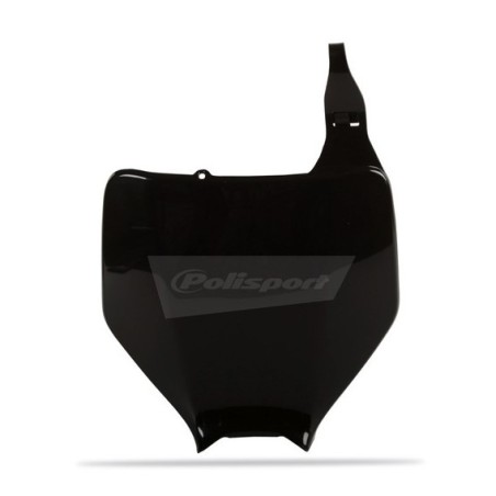 Plaque numéro frontale POLISPORT noir pour KAWASAKI KX, KXF, SUZUKI RMZ 125, 250, 450 de 2003 à 2008