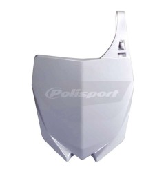 Placa de matrícula POLISPORT restyled blanca para KAWASAKI KX, KXF 125, 250, 450 de 2003 a 2026
