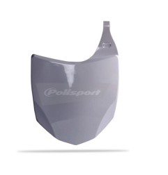 Placa de matrícula POLISPORT negra/blanca para KAWASAKI KXF 250, 450 de 2009 a 2012