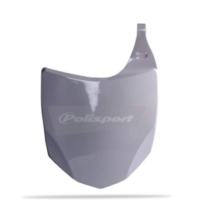 Placa de matrícula POLISPORT negra/blanca para KAWASAKI KXF 250, 450 de 2009 a 2012