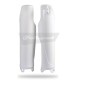 POLISPORT fork protectors white/black for KAWASAKI KXF, KX, KXX 250, 450 from 2009 to 2026