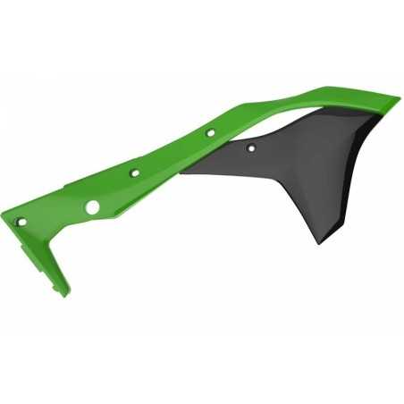 POLISPORT-Kühlerlamellen, Original/schwarz, für KAWASAKI KXF, KX 250, Baujahre 2017 bis 2020