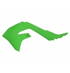 POLISPORT radiator stays green/black for KAWASAKI KX, KXX 250, 450 from 2019 to 2024