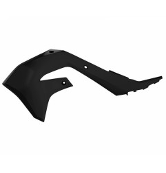 Ouies de radiateur POLISPORT vert/noir pour KAWASAKI KX, KXX 250, 450 de 2019 à 2024