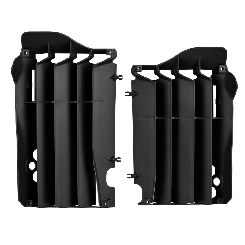 Cache radiateur POLISPORT noir pour KAWASAKI KXF 250 de 2013 à 2016 Cache radiateur POLISPORT noir pour KAWASAKI KXF 250 de 2013 à 2016