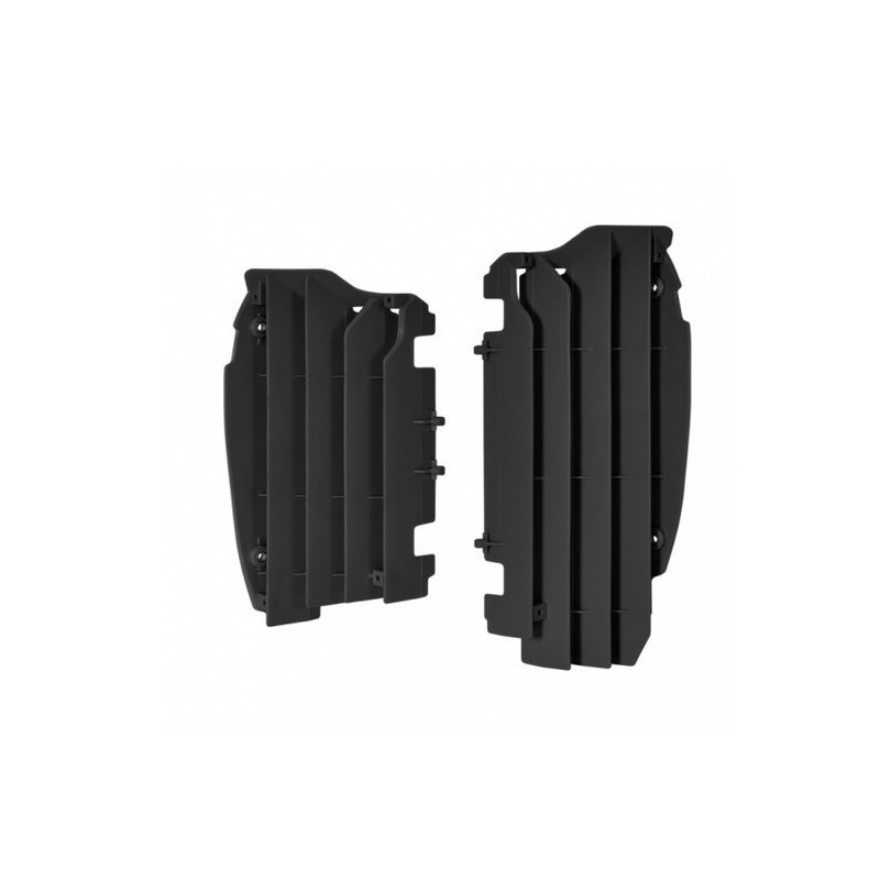 Cubre radiador POLISPORT negro/verde para KAWASAKI KXF, KX, KXX 250, 450 de 2016 a 2024