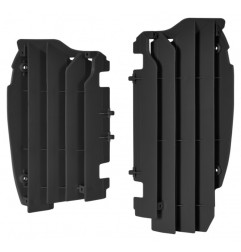 Cache radiateur POLISPORT noir pour KAWASAKI KXF 450 de 2012 à 2015