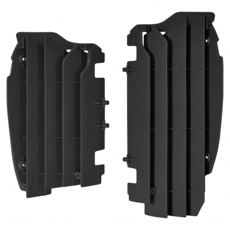 Radiator cover POLISPORT black for KAWASAKI KXF 450 from 2012 to 2015 Radiator cover POLISPORT black for KAWASAKI KXF 450 from 2012 to 2015