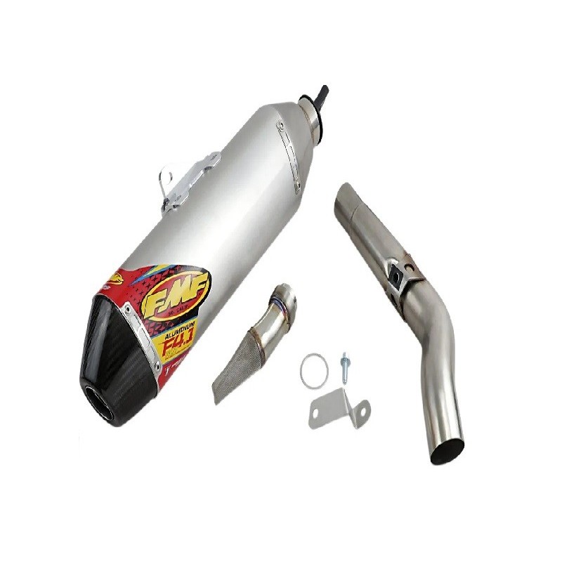 Slip-On Factory 4.1 RCT FMF silencer for Motocross KX 450, KX 450 F, 450 X 2021 to 2023 Slip-On Factory 4.1 RCT FMF silencer for Motocross KX 450, KX 450 F, 450 X 2021 to 2023