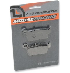 Plaquettes de frein Qualifier MOOSE pour Motocross BETA, GAS GAS, HONDA, KAWASAKI, SHERCO, SUZUKI