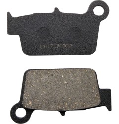 Qualifier MOOSE brake pads for Motocross APRILIA, BETA, GAS GAS, KAWASAKI, SUZUKI, TM RACING, YAMAHA