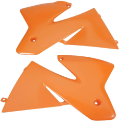 UFO replacement radiator caps for KTM EXC 125, EXC 200, EXC 250, EXC 300 from 1998 to 2000