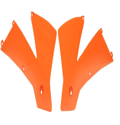 Tapas de radiador de recambio UFO para KTM EXC 125, EXC 200, EXC 250, EXC 300 de 1998 a 2000