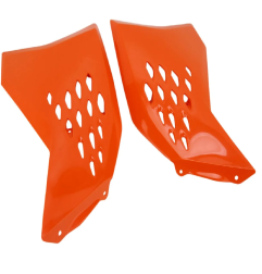 Tapas de radiador de recambio UFO para KTM EXC 125, EXC 200 de 2008 a 2011
