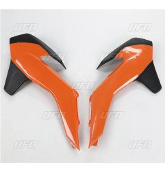 Habillages de radiateur UFO pour KTM EXC 125, EXC 200, EXC 250 de 2014 à 2016